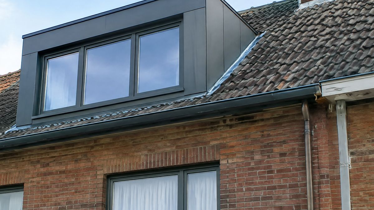 Dakkapel met zinken bekleding